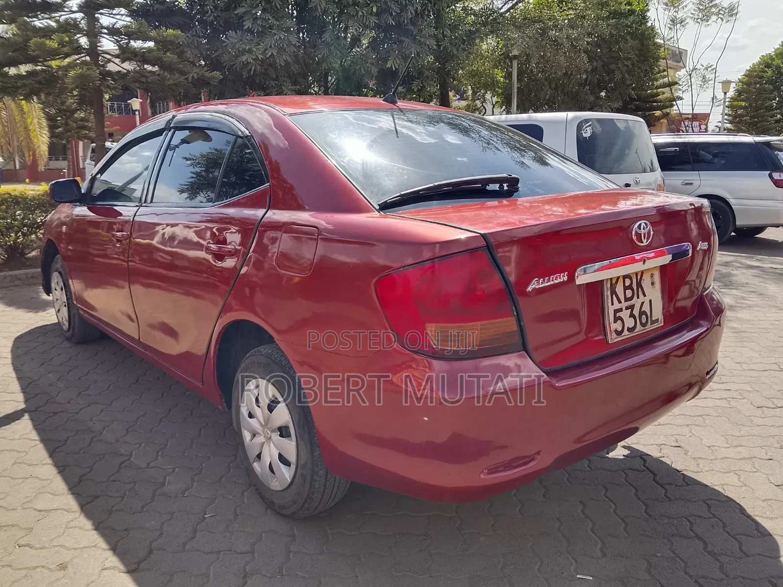 Toyota Allion 2004 Maroon