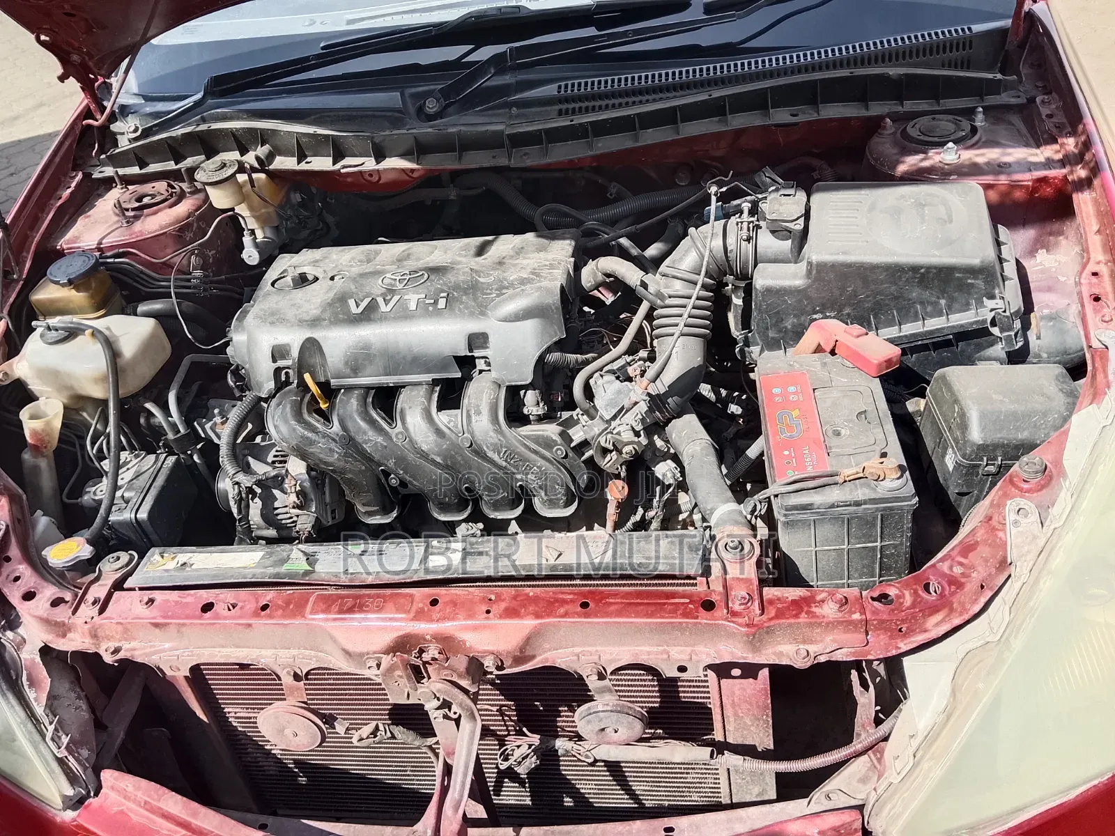 Toyota Allion 2004 Maroon