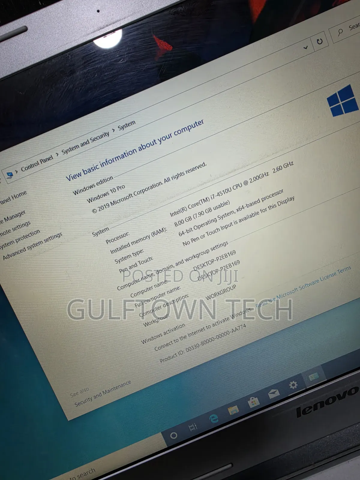 Laptop Lenovo G500 8GB Intel Core i7 HDD 1T
