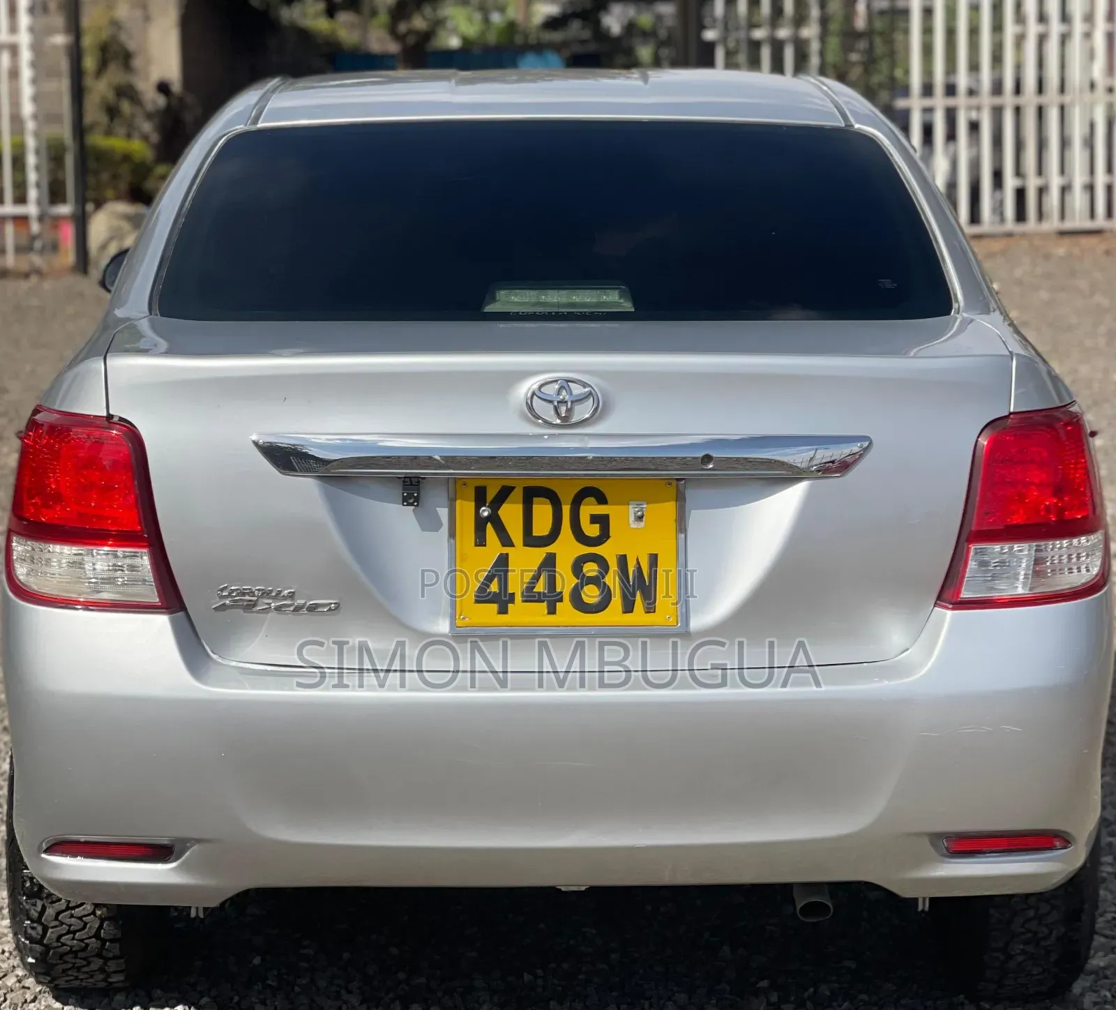Toyota Axio 2014 Silver