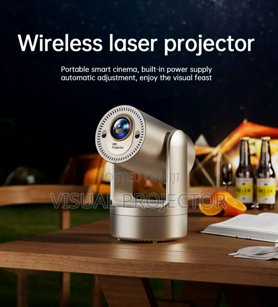 Inbuilt Battery Projector Portable Projector
