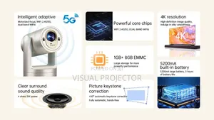Inbuilt Battery Projector Portable Projector