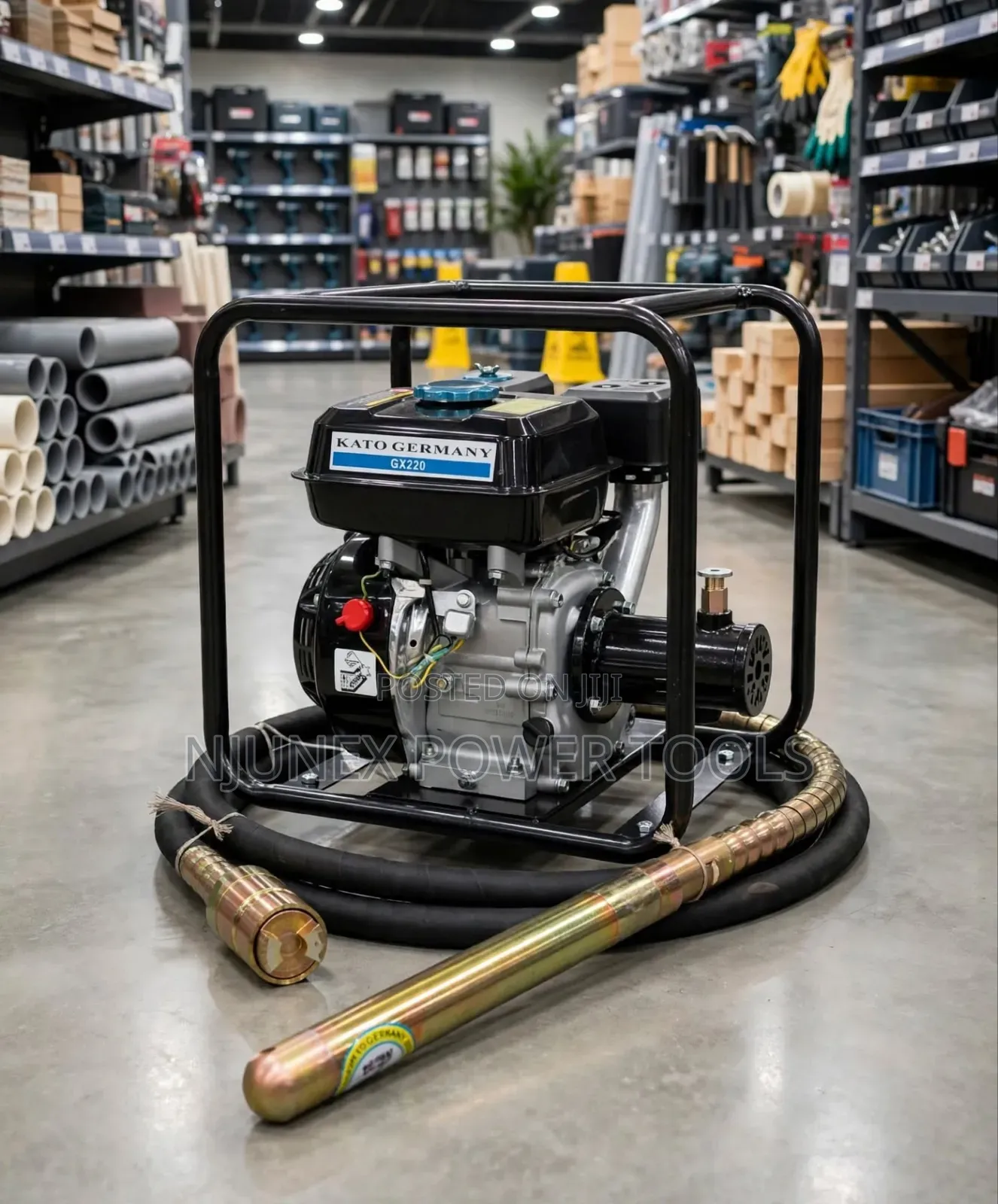 Kato Germany Gx220 Concrete Vibrator