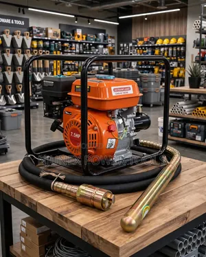 Astramilano Petrol Concrete Vibrator Powered by a 7.5 HP 4-Stroke