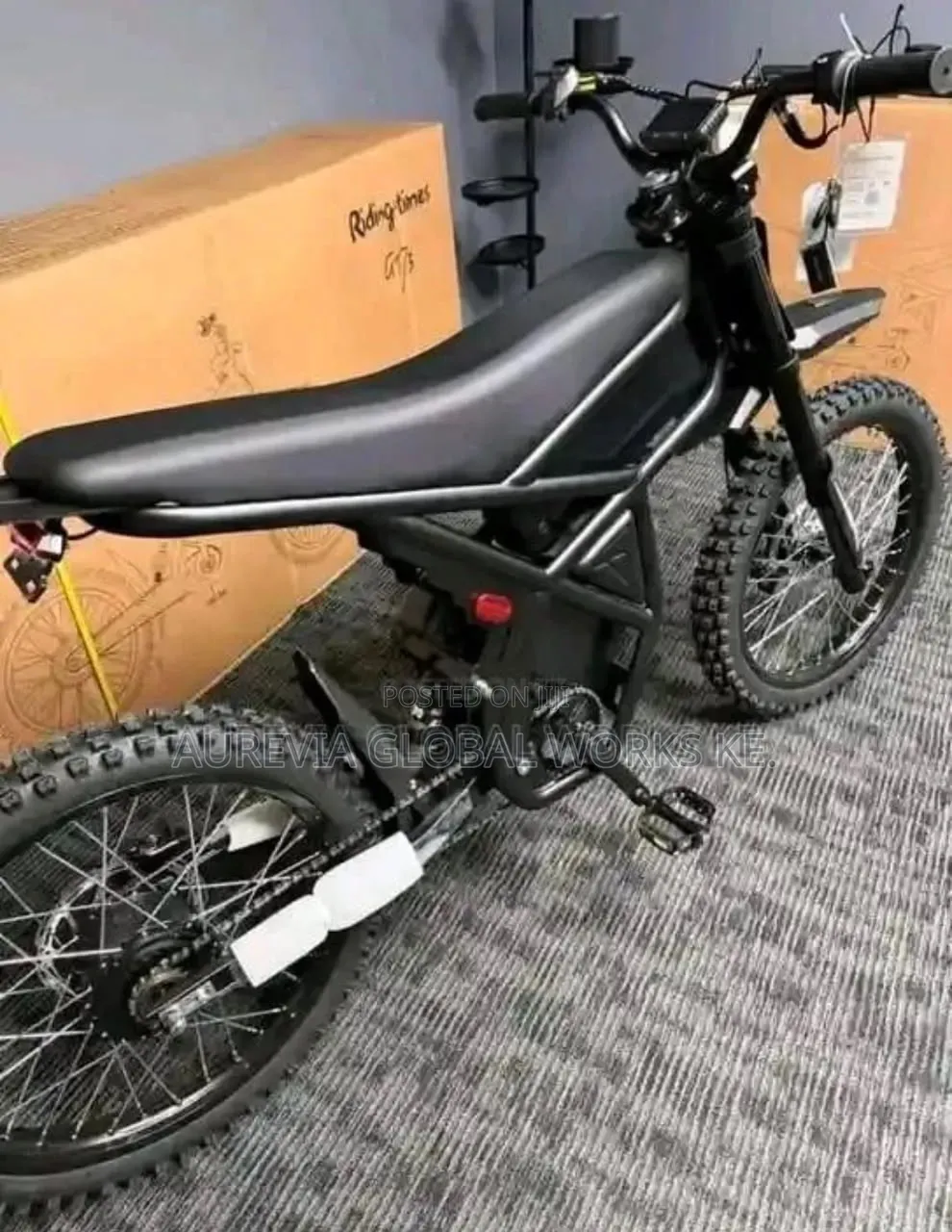 New Motorcycle 2025 Black