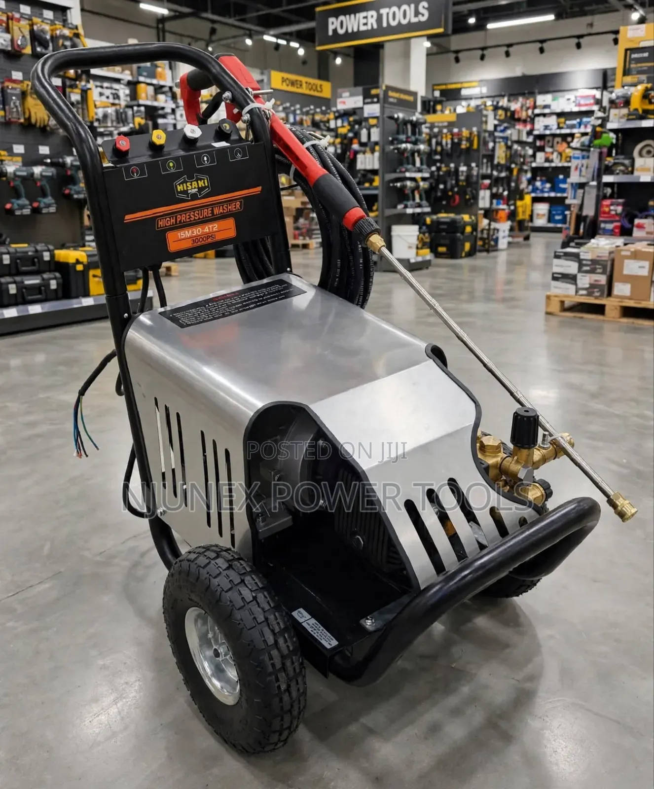 Hisaki Japan Electric High-Pressure Washer (Model 15m30-4t2)