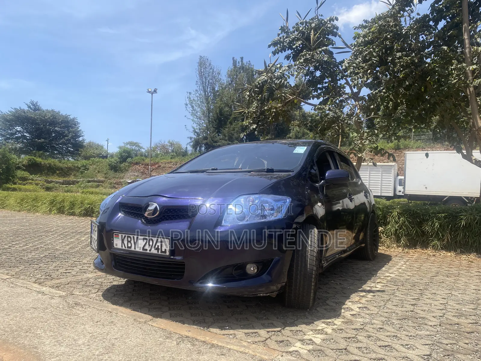 Toyota Auris 2008 Blue