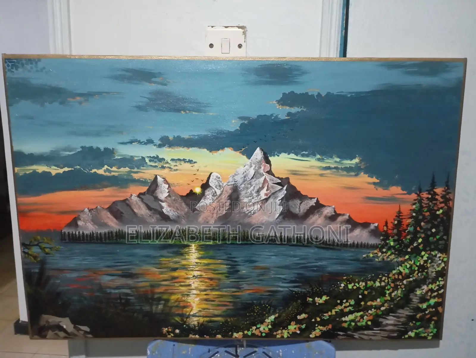 Canvas Acrylic Landscape Painting