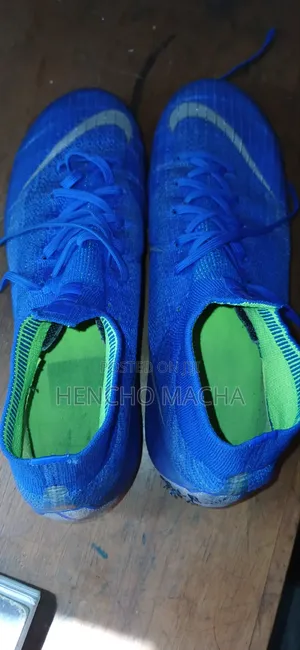 Blue Mercurial Football Boots-Lightweight and Comfortable