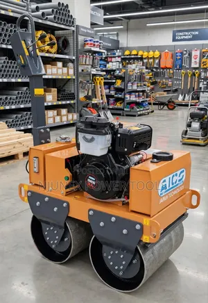 Aico Japan Double Drum Roller Powered by a 186F 10HP Diesel Engin