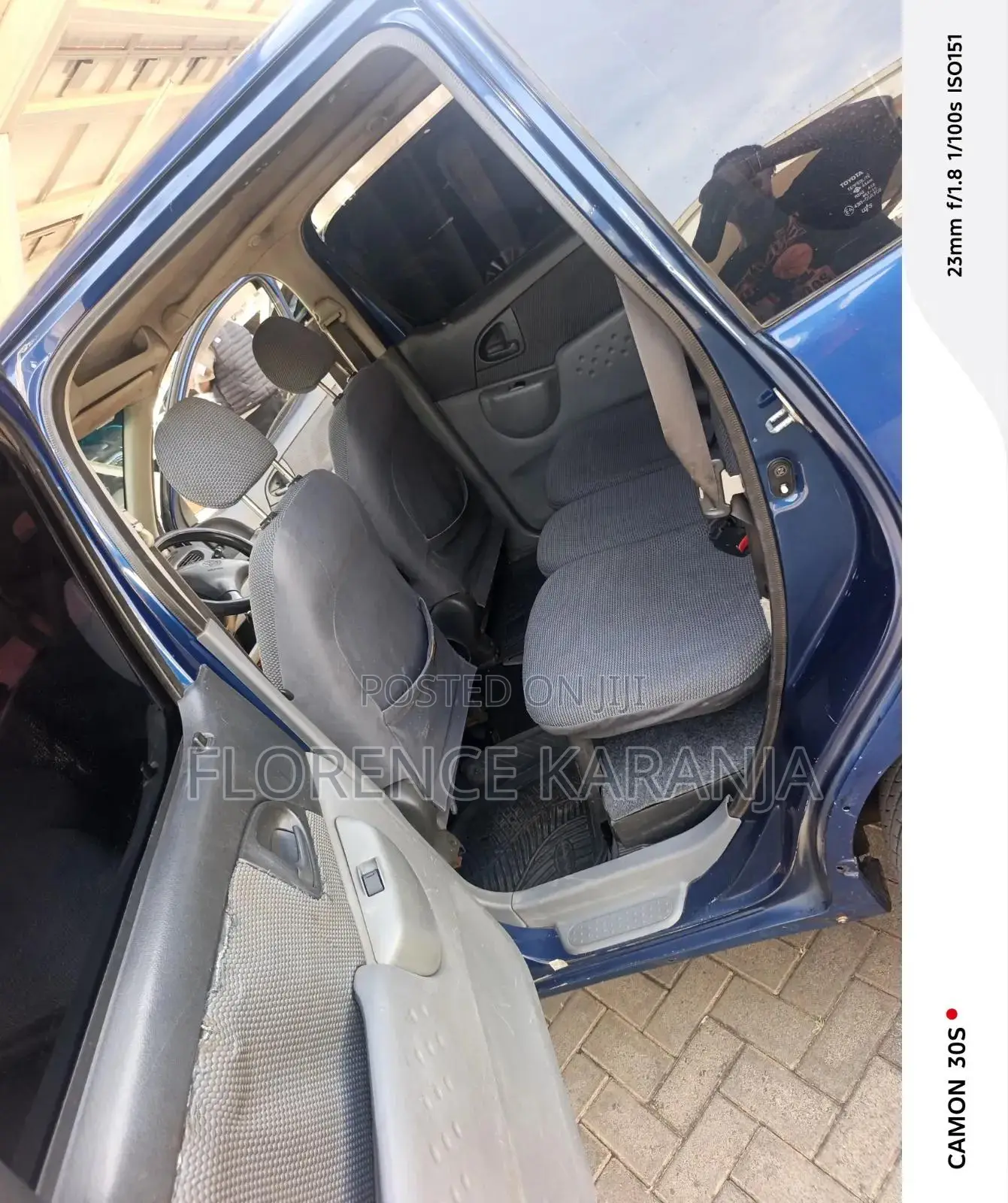 Toyota Fun Cargo 2003 Blue
