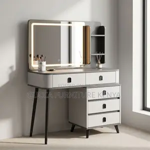 Dressing Table With Led and Mirror
