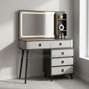 Dressing Table With Led and Mirror