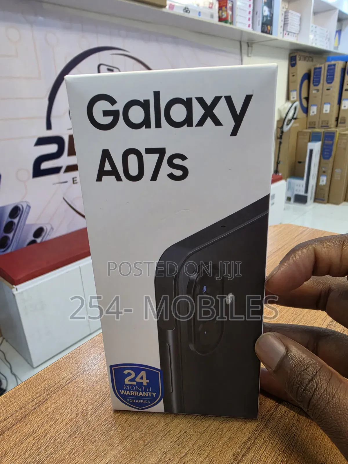 New Samsung Galaxy A07s 64 GB Black
