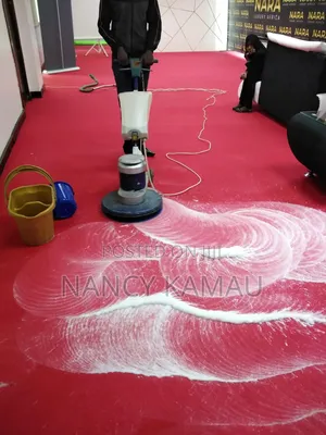 Clean Carpet Scrubbing