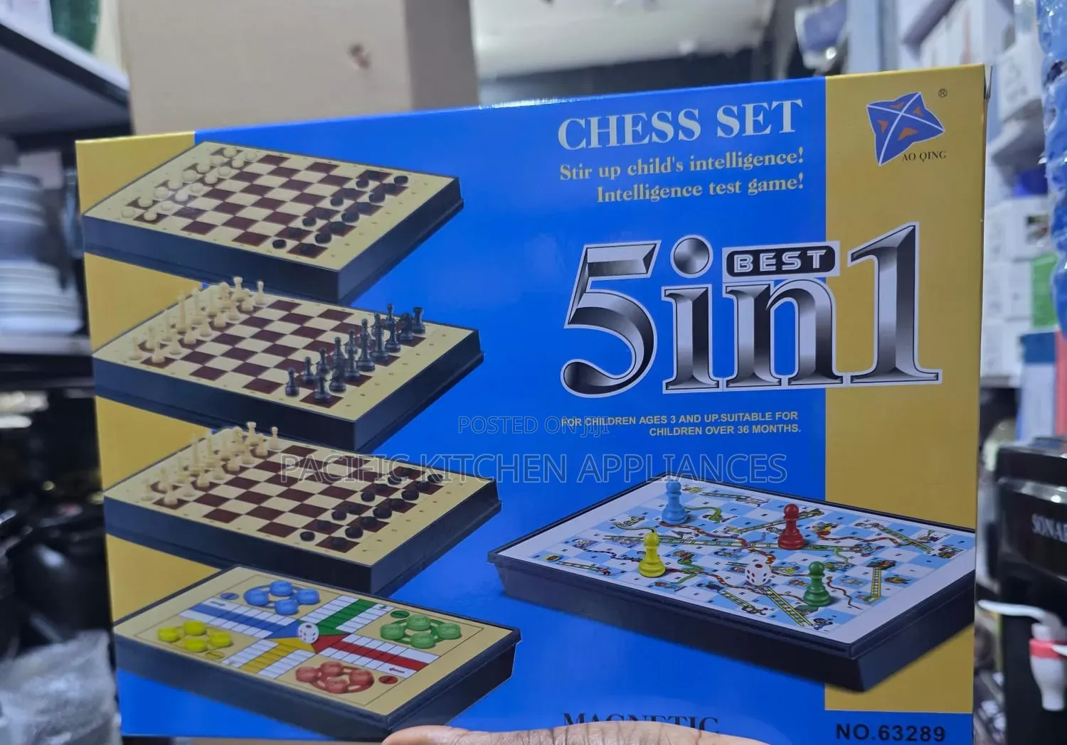 5 in 1 Board Game