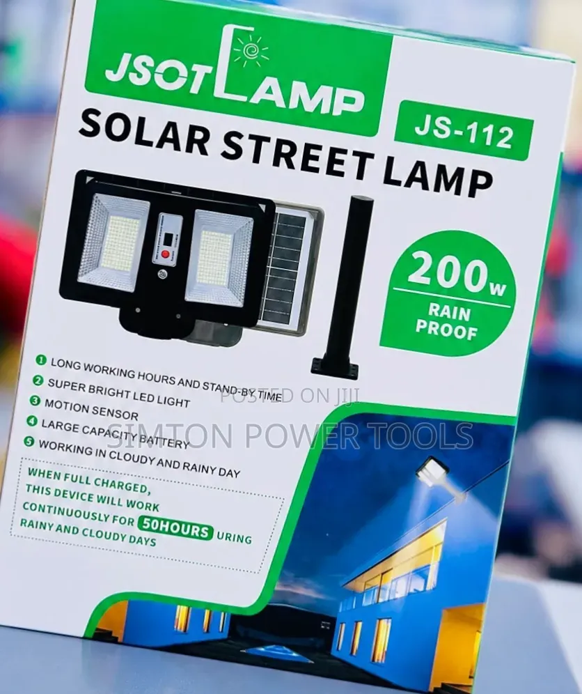JSOT Lamp JS-112 Solar Street Lamp,