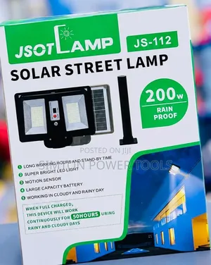 JSOT Lamp JS-112 Solar Street Lamp,