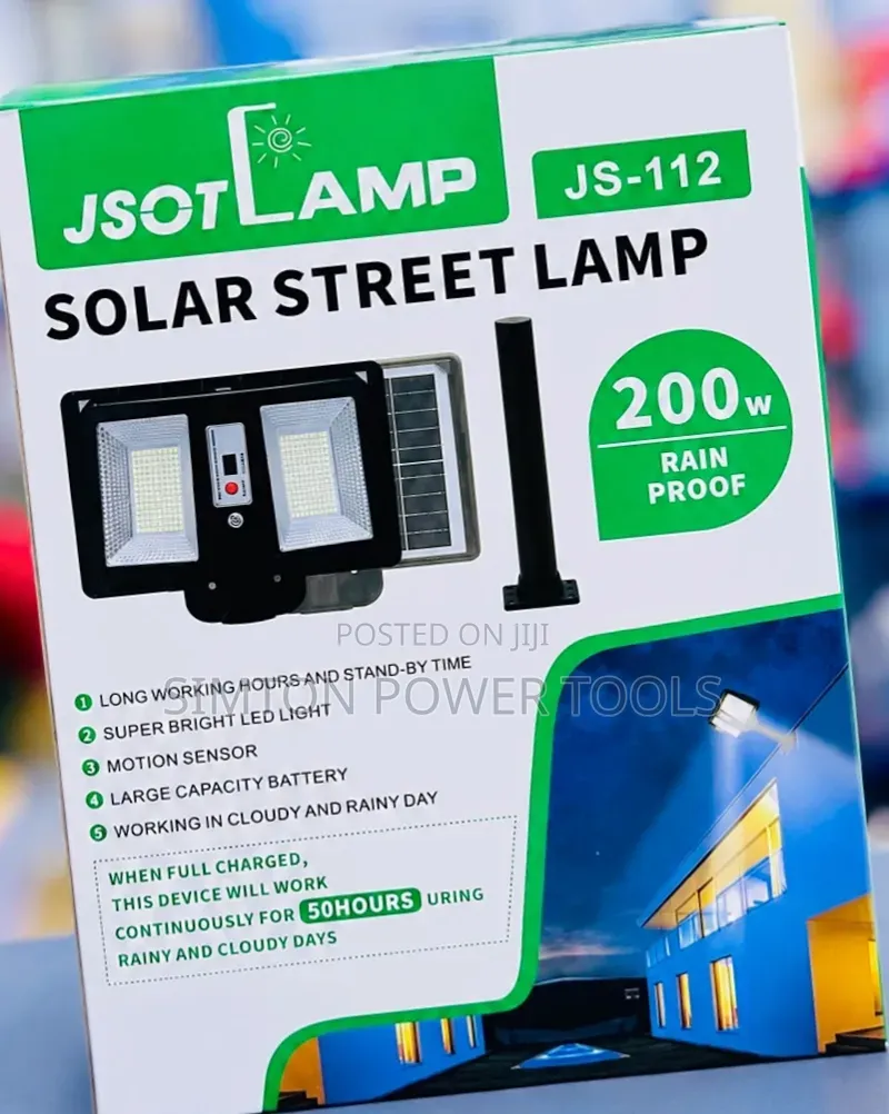 JSOT Lamp JS-112 Solar Street Lamp,