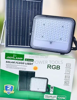 Jsot Lamp 100w RGB Solar Flood Light