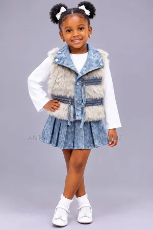Girls Skirt Set Very Unique