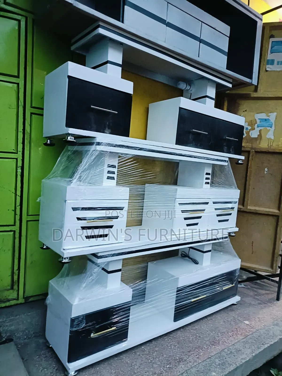 TV Stand With Reds