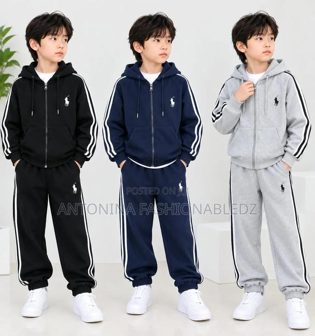 Boys Cute Tracksuit Set - main view