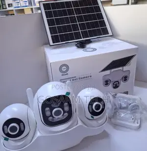 V-380 Pro 4g Tripple Lens 4g Solar Triple Lens CCTV Camera