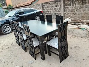 8seater X Design Dinning Table