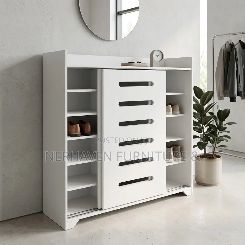 Shoe Rack – Elegant Footwear Storage Cabinet