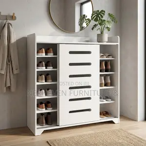 Shoe Rack – Elegant Footwear Storage Cabinet