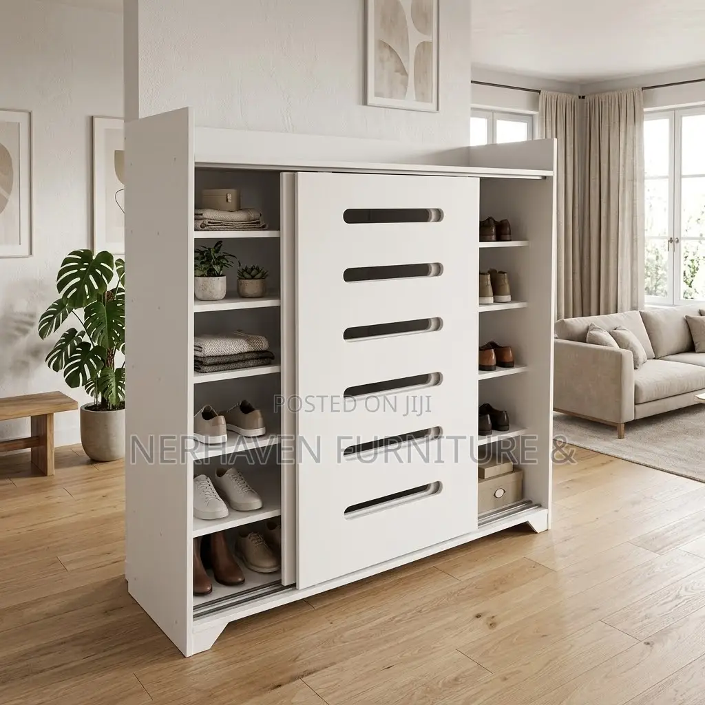 Shoe Rack – Elegant Footwear Storage Cabinet