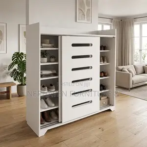 Shoe Rack – Elegant Footwear Storage Cabinet