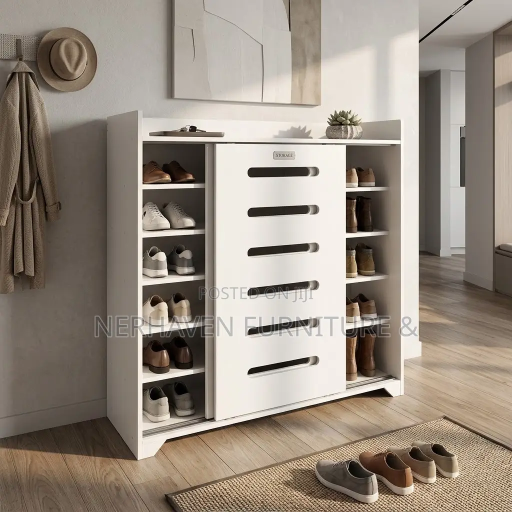 Shoe Rack – Elegant Footwear Storage Cabinet