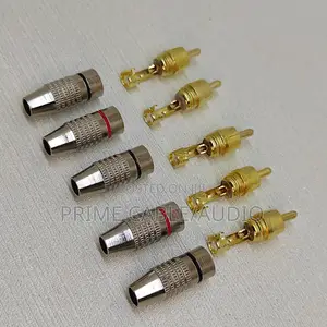 RCA Jack – High Quality Audio Rcas for Car Stereo & Amplifier(10pcs)