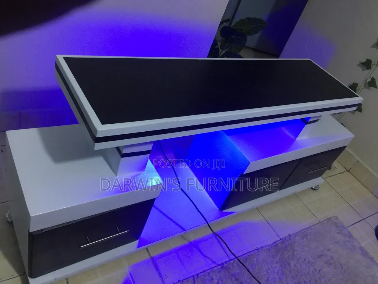 Black TV Stand