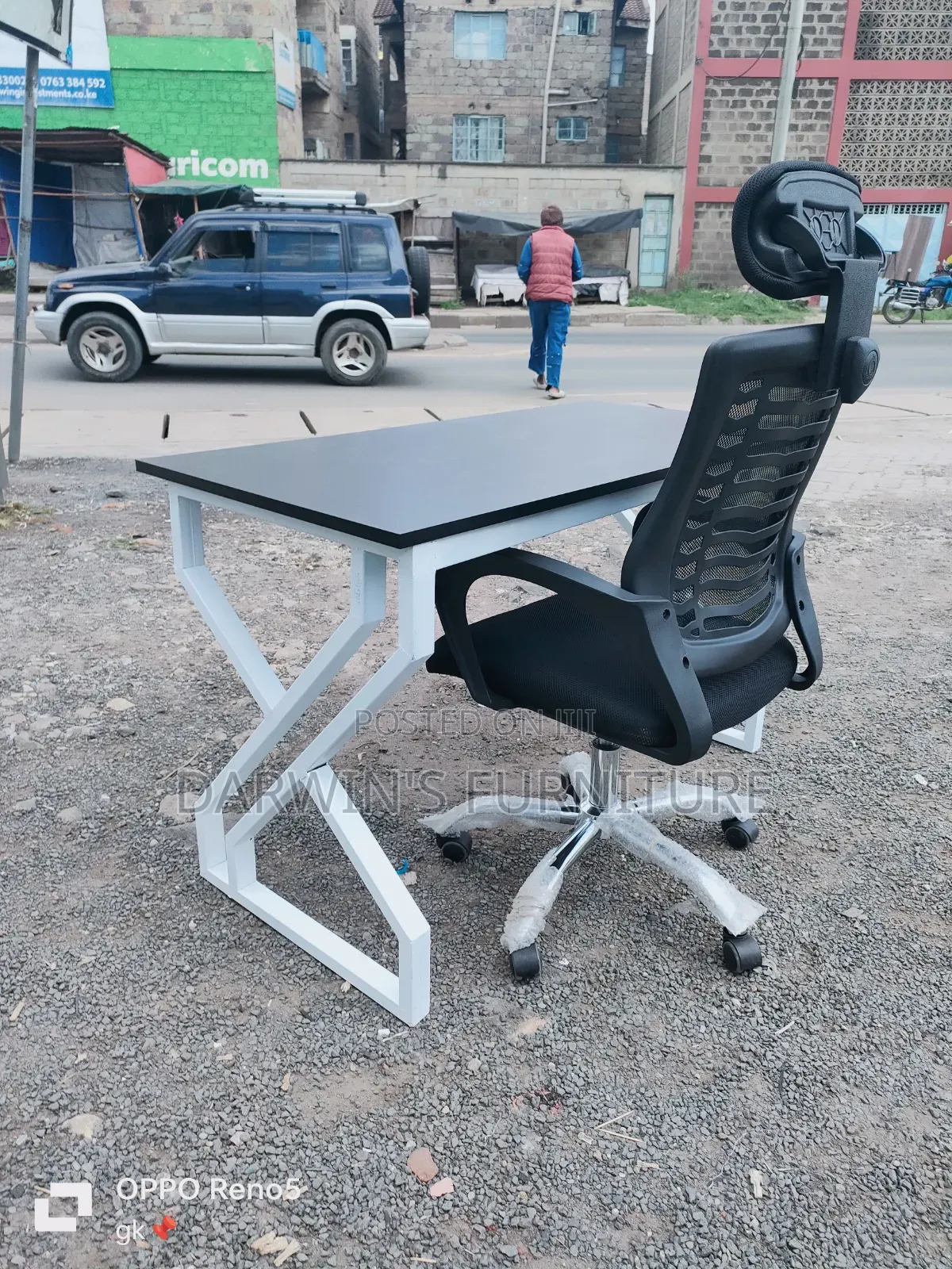 Study Table and a Ergonomic Chair