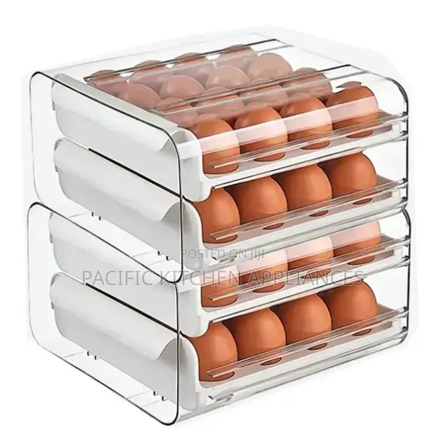 Acrylic Egg Storage Tray Holds 32 Eggs