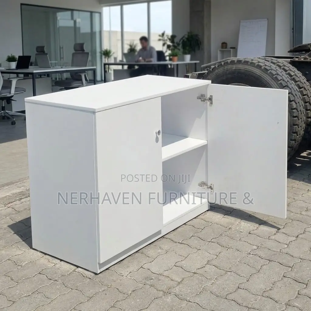 Office Storage Credenza – Spacious Office Organization Cabinet