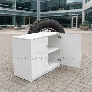 Office Storage Credenza – Spacious Office Organization Cabinet