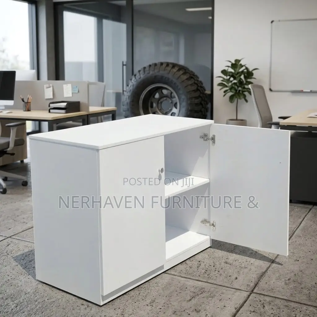 Office Storage Credenza – Spacious Office Organization Cabinet