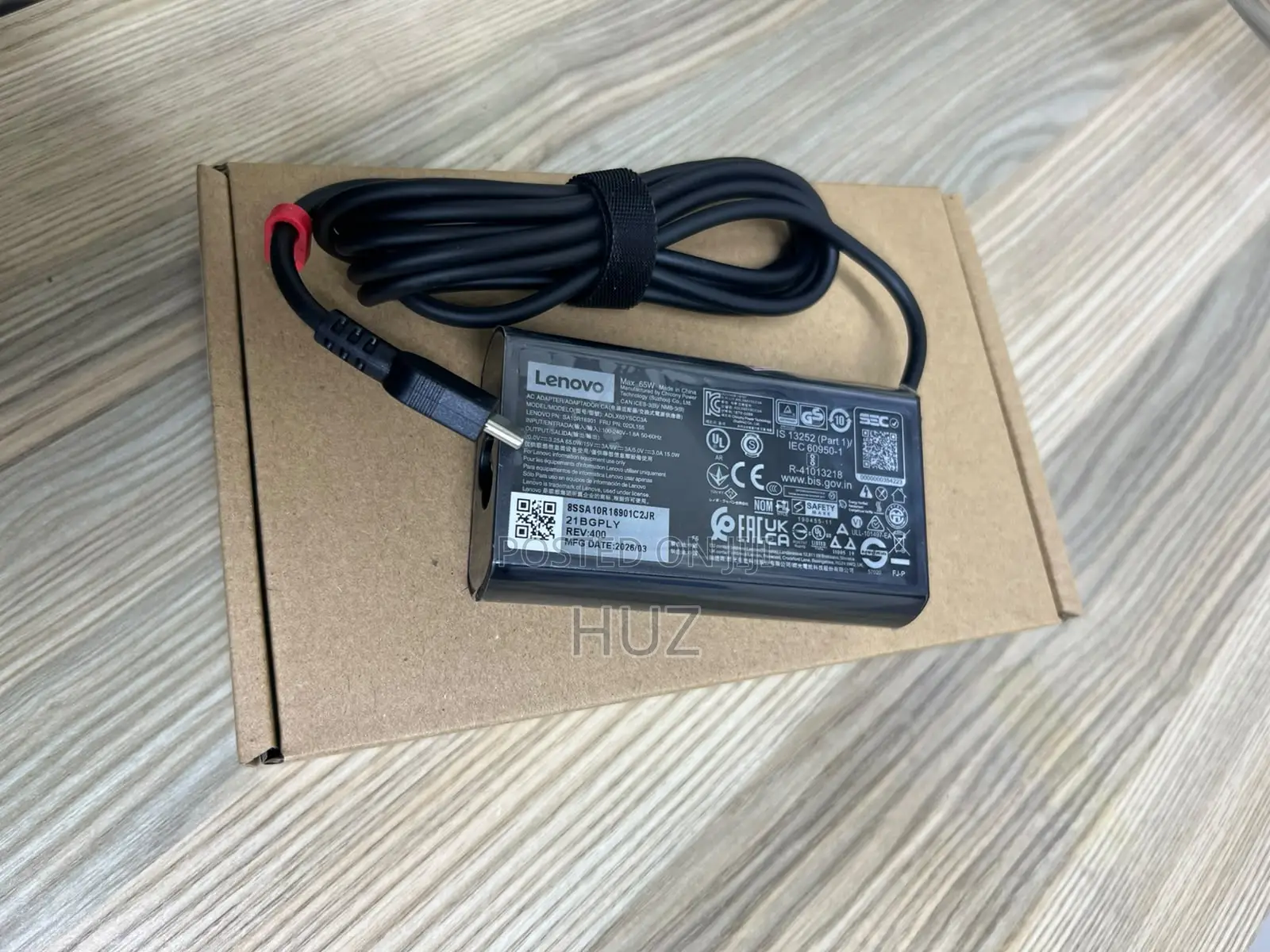 Lenovo Type-C 65W Original Adapter