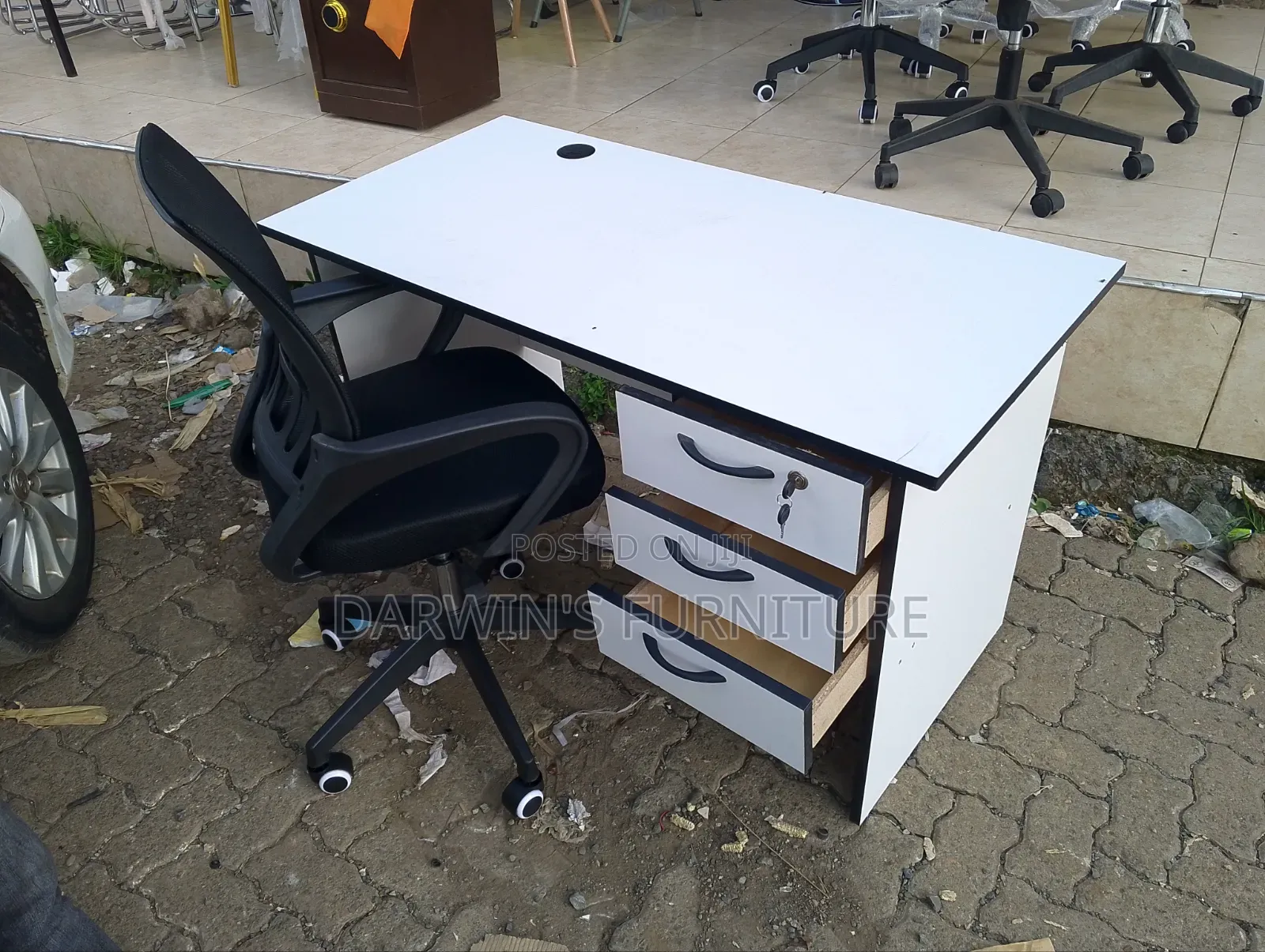 White Office Set