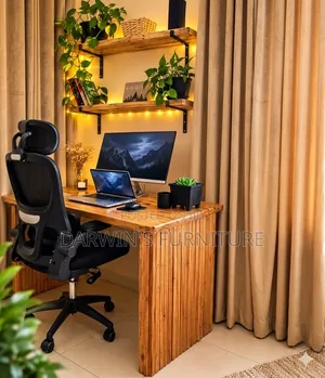 Orthopedic Office Chair Black High Back
