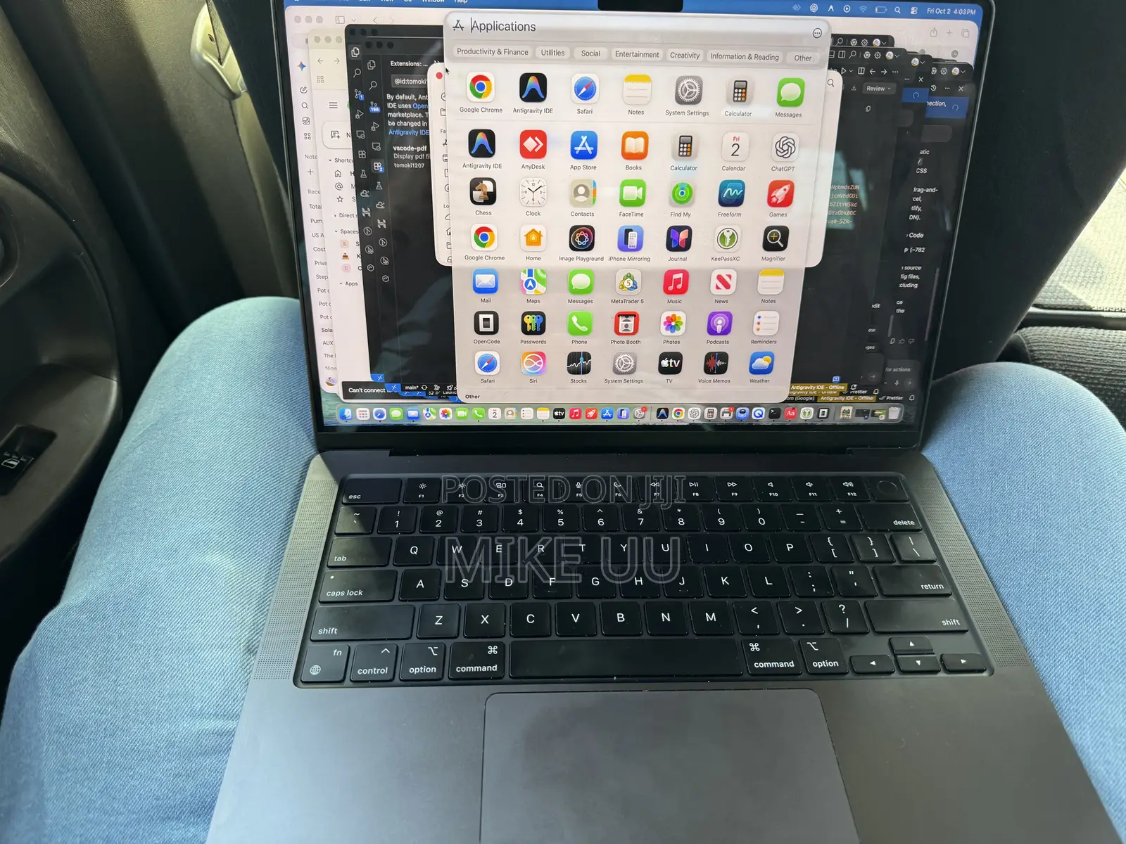Laptop Apple MacBook Pro 12GB Apple M4 SSHD (Hybrid) 512GB