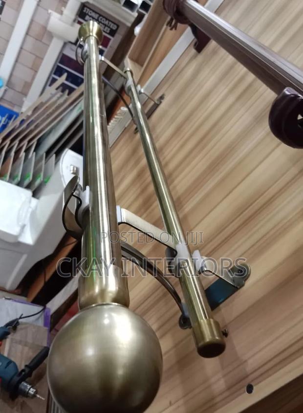 Bring Practical Support With Juakali Curtain Rods - main view