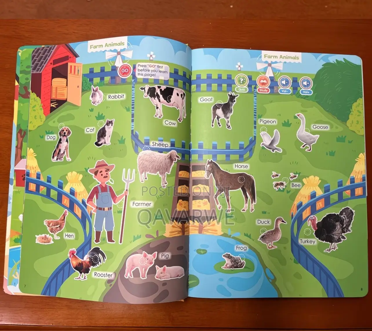 English Interactive Talking Book for Children