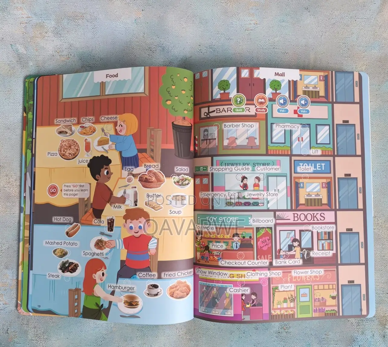 English Interactive Talking Book for Children