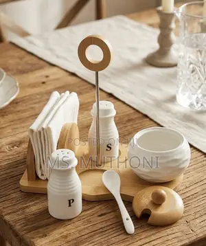 White Ceramic Tableware Set