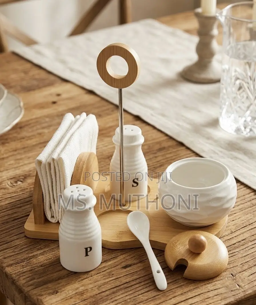 White Ceramic Tableware Set